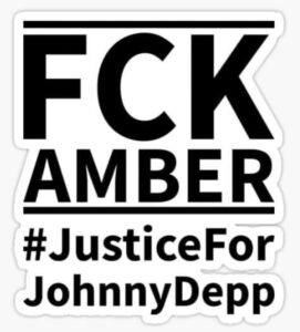 PHOTO FCK Amber Justice For Johnny Depp Wallpaper