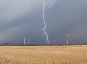 PHOTO Lightning Show In Gilmore City Iowa Before Tornado Hit