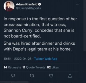 PHOTO Most People Don't Know Amber Heard's Doctor Shannon Curry Was Hired After Dinner And Drinks With Johnny Depp's Legal Team At His Home