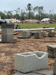 PHOTO No Mobile Homes Remain Standing From Allendale SC Tornado