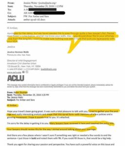 PHOTO Of Email Amber Heard Got From ALCU Employees Trying To Make Johnny Depp Look As Bad As Possible In Op-Ed