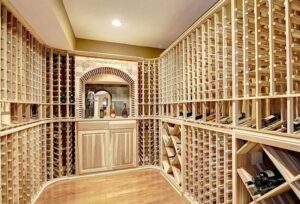 PHOTO Of Randy Tillim's Massive Walk In Wine Cellar At His Maryland Mansion