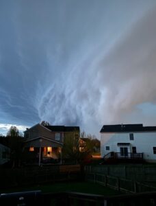 PHOTO Of Tornado Over Houses In Preston And Hillview Before It Hit Glenmary