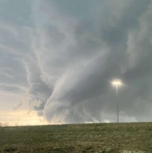 PHOTO Of Tornado Touching Down In Central Kentucky Wednesday Night