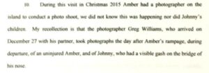 PHOTO Proof Johnny Depp Had Very Big Gash On The Bridge Of His Nose From Amber Heard Throwing Stuff At Him