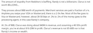 PHOTO Proof Randy Tillim Was Not A Billionaire His Company Was Only Making $40 Million A Year