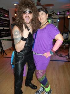 PHOTO Randy Tillim Dressed Up In 80's Style Costume With His Wife For Halloween