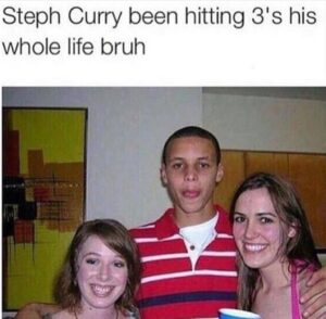 PHOTO Steph Curry Had Two Girlfriend At Once In High School