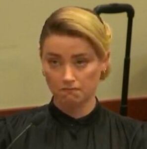 PHOTO The Face Amber Heard Made When She Finally Realized She Has To Pay The Price For The Consequences Of Her Actions