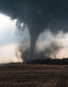 PHOTO The Tornado In Gilmore City Iowa Was Very Dusty And Threw Up Dirt Everywhere