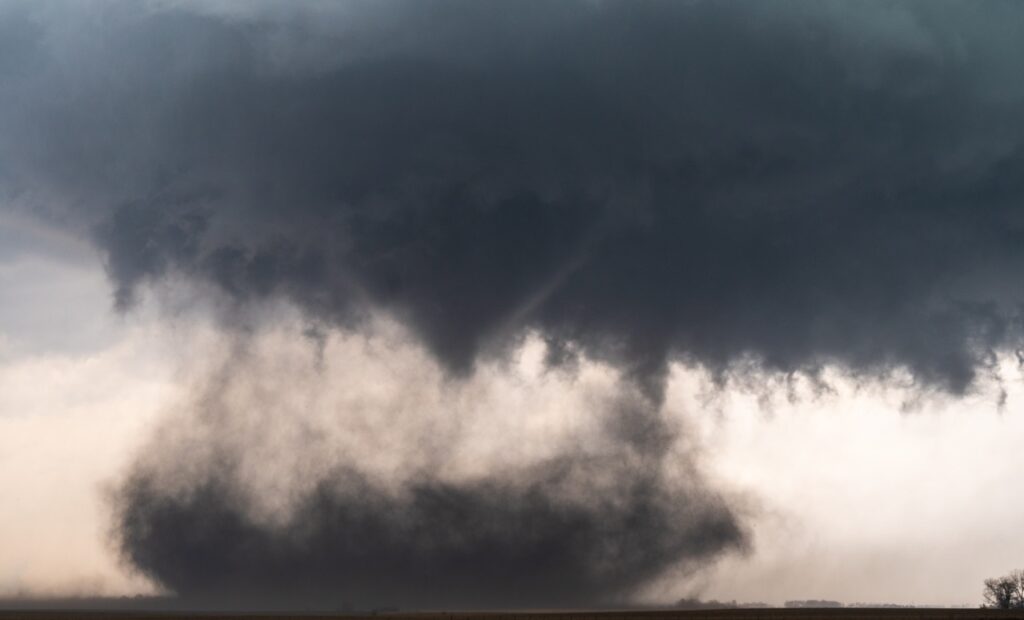 PHOTO Tornado In Gilmore City And Palmer Made The Sky Look So Black It