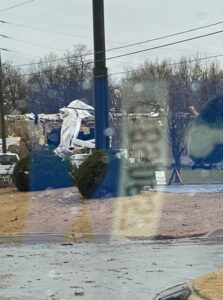 PHOTO Tornado Moved All The Way Down 71b From Springdale To Fayettville Without Losing Power