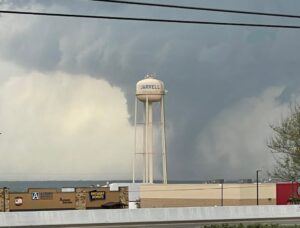 PHOTO Tornado Touching Down In Jarrell Texas