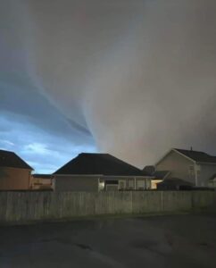 PHOTO Unbelievable View Of Tornado Spinning Over House In Fern Creek Neighborhood In Lousiville