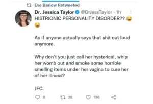 PHOTO Well Known Doctor Says We Should Just Call Amber Heard Hysterical After Her Diagnosis Of Histrionic Personality Disorder