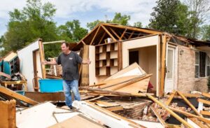 PHOTO What's Left Of People's Homes In Alford Florida Is Just Building Materials Of Their House