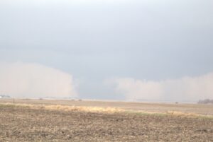 PHOTO Zoomed Out View Of EF2 Tornado Ourside Gilmore City Limits