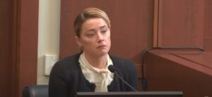 PHOTO Amber Heard Looking Intently At Judge Like Do You Believe Me When Johnny Said He Would F*cking Kill Me