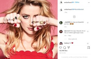 PHOTO Amber Heard Mocking Johnny Depp For Having Tattoos