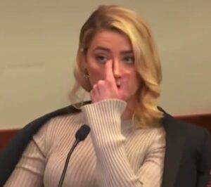 PHOTO Amber Heard Very Distraught Watching Johnny Depp And Camille Vasquez Flirt With Each On The Other Side Of The Courtroom