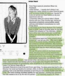 PHOTO Amber Heard's Drug Dealer Tells Story Of Her Trying To Feed Her Addition To Coke And Her Calling Police On Him Multiple Times He Calls Her A Liar