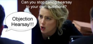 PHOTO Can You Stop Calling Hearsay To Your Own Questions Amber Heard Meme