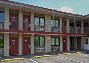 PHOTO Close Up Of Motel Room Vicky And Casey White Stayed In On The First Floor