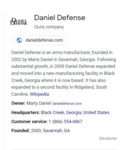 PHOTO Daniel Defense Website Went Down After It Was Determiend That Salvador Ramos Bought Guns On Their Website And Had Them Shipped To Him