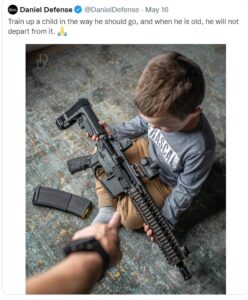 PHOTO Daniel Defense Where Salvador Ramos Bought AR15's Is Still Advertising Its Gun With Children In The Ads Playing With The Guns