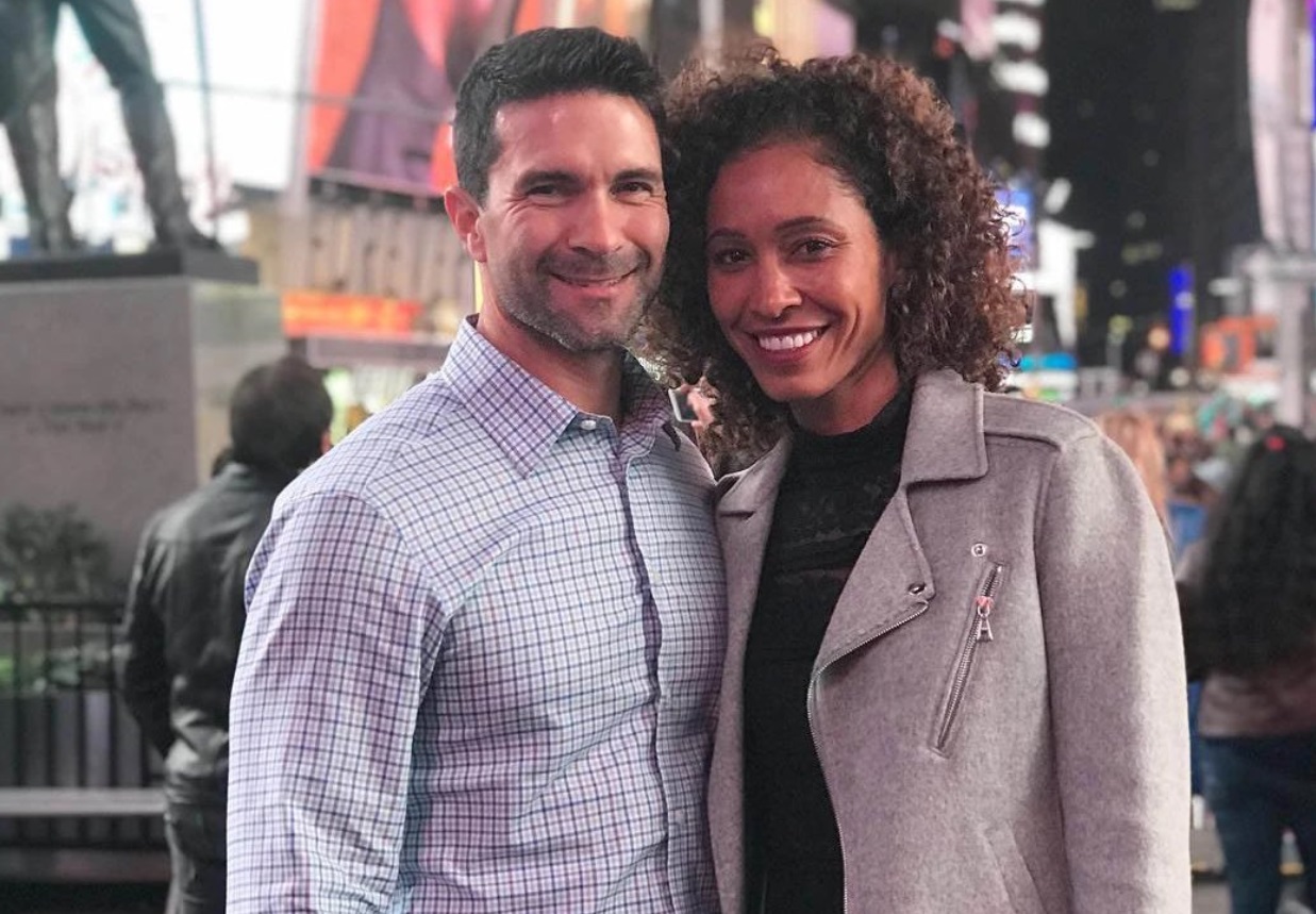 PHOTO Dave Mcmenamin Is Not The First White Guy Malika Andrews Has Dated