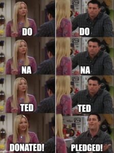 PHOTO Do Do Na Na Ted Ted Donated Pledged Amber Heard Meme