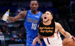 PHOTO Get Fouls Or Cry Trying Devin Booker Bib And Baby Bottle Meme