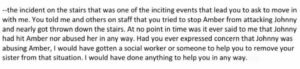 PHOTO Jennifer Howell Got Vengeful In Letter To Whitney Heard Saying She Would Have Gotten Social Worker Involved If Whit Told Her Johnny Was Abusing Amber