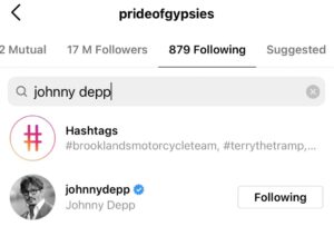 PHOTO Johnny Depp Followed Jason Momoa And They Became Friends Halfway Through Johnny's Testimony In Court