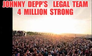 PHOTO Johnny Depp's Legal Team 4 Million Strong Meme