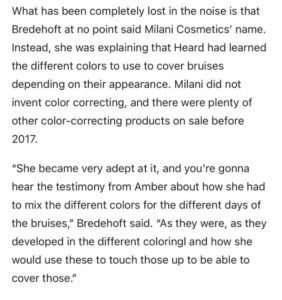 PHOTO Johnny Depp's PR Team Has Been Emailing Debunked Milani TikTok To Journalists And Blogs To Smear Amber Heard