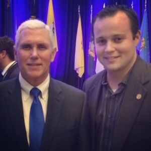 PHOTO Josh Duggar With Mike Pence