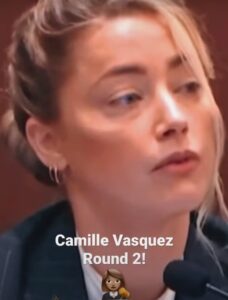 PHOTO Look How Much Fear Camille Vasquez Put Into Amber Heard's Eyes