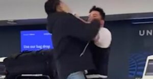 PHOTO Of Brendan Langley Taking A Fist To The Face From A United Airlines Employee