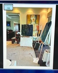 PHOTO Of Painting Amber Heard Claims Johnny Depp Destroyed That Was Put Into Evidence
