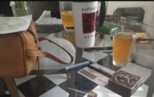 PHOTO Proof Amber Heard's Breakfast Table Actually Has Tampon Applicator On It And Not Drugs