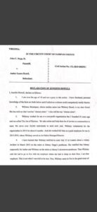 PHOTO Proof Jeniffer Howell's Statement Disproves Whitney Heard's Testimony