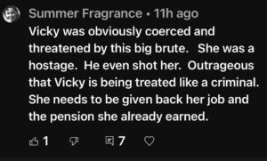PHOTO Some People Still Think Vicky White Was Coerced And Threatened By Casey Even Though There's Proof She Went Through With Escape On Her Own Free Will