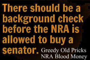 PHOTO There Should Be A Background Check Before The NRA Is Allowed To Buy A Senator Meme