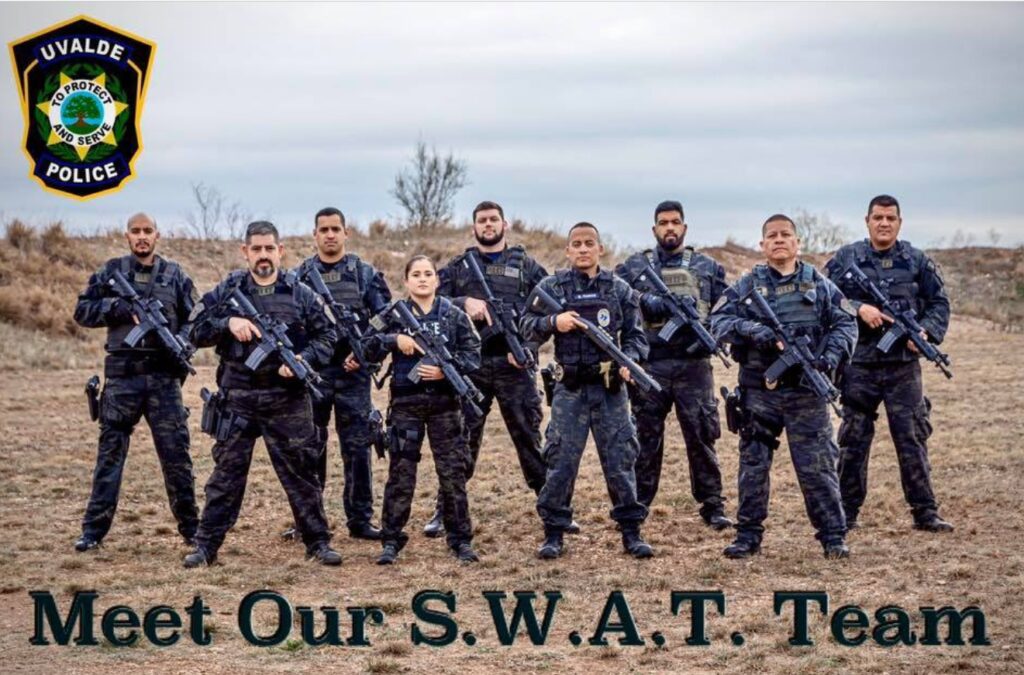 PHOTO Uvalde Texas SWAT Team Showing Off Their Tactical Team And