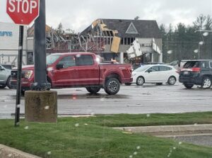 PHOTO What's Left Of Jimmy John's In Gaylord Michigan