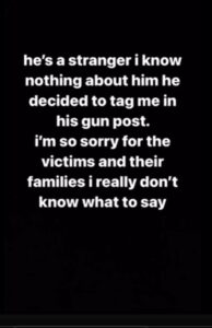 PHOTO Woman Salvador Ramos Contacted On Instagram Before Shooting Says She's Sorry For The Victims And She Doesn't Know Him