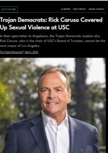 PHOTO Sources Believe They Have Evidence Rick Caruso Covered Up Violence At USC