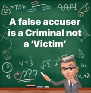 PHOTO A False Accuser Is A Criminal Not A Victim Amber Heard Meme