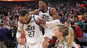 PHOTO Allie LaForce Is Very Concerned Rudy Gobert And Donovan Mitchell Won't Be On The Utah Jazz Next Season